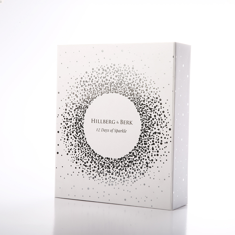 Pieghevole personalizzato pieghevole di lusso di lusso Bianco Cardboard di carta kraft Keepsake Confezione regalo magnetica