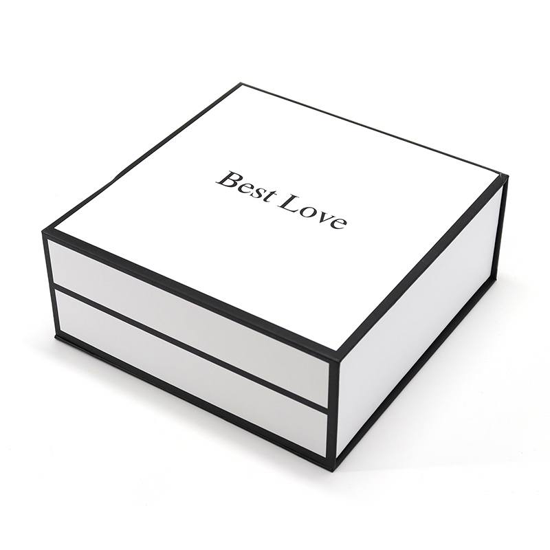 Scatole di ribaltazioni di carta del flap del magnete bianco di lusso dei contenitori di regalo dei vestiti dei vestiti della scatola dei vestiti dei vestiti
