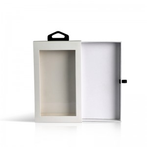 Scatola per finestre di imballaggio regalo rettangolo personalizzato per accessori per cassa del telefono