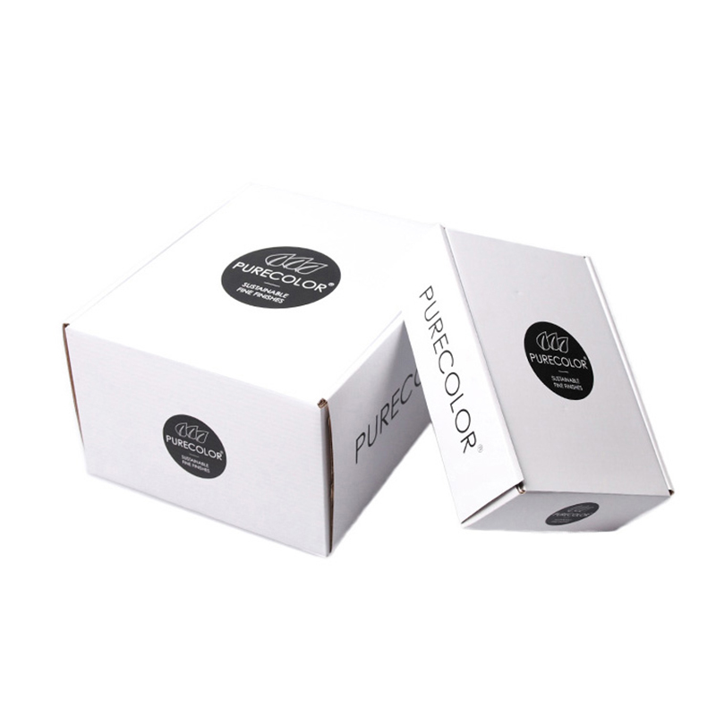 Imballaggio di cartone personalizzato invio scatola di imballaggio di abbigliamento corrugata